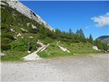 Lago di Fedaia - Col di Bousc